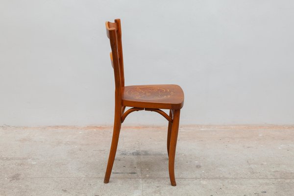 Art Nouveau Side Chair from Thonet, Austria, 1910s-KL-653631