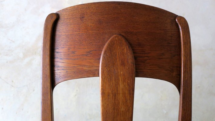 Art Nouveau Side Chair in Oak, 1900s-ED-1815188