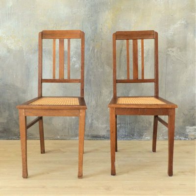 Art Nouveau Side Chairs, Set of 2-WK-1161207