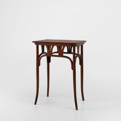 Art Nouveau Side Table in Bentwood by J. & J. Kohn, Austria, 1890s-YSY-2024703