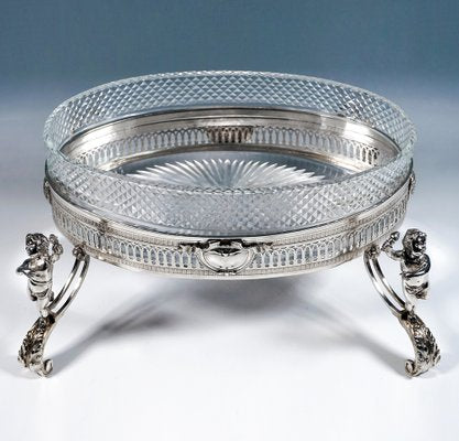 Art Nouveau Silver Centerpiece, 1890s-EMT-1744443