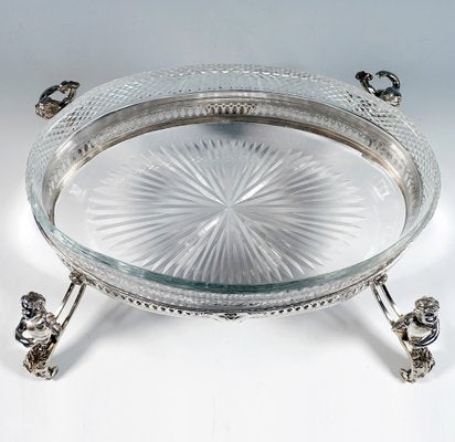 Art Nouveau Silver Centerpiece, 1890s-EMT-1744443