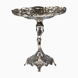 Art Nouveau Silver Centerpiece Bowl, 1890s, Set of 2-EMT-2039410