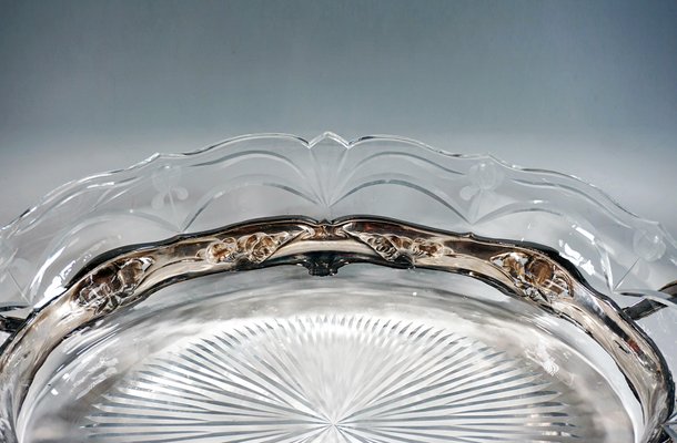 Art Nouveau Silver Jardinière by Bruckmann & Sons for Lazarus Posen, Germany, 1900s-EMT-1732350