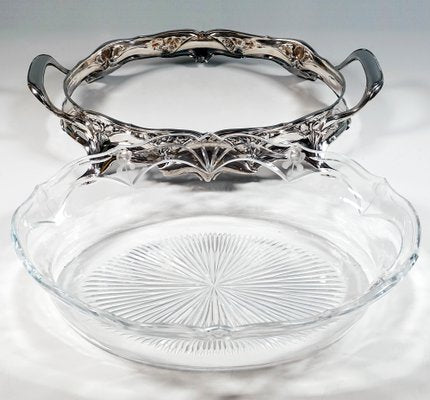 Art Nouveau Silver Jardinière by Bruckmann & Sons for Lazarus Posen, Germany, 1900s-EMT-1732350