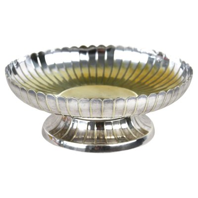 Art Nouveau Silvered Bowl attributed to JL Herrmann, Austria-TQA-2024339