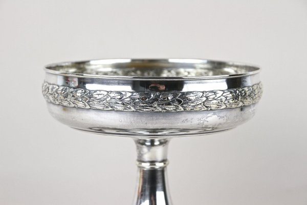 Art Nouveau Silvered Centerpiece with WMF Tray, 1915, Set of 2-TQA-2034394