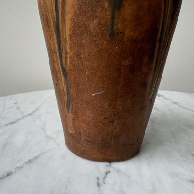 Art Nouveau Stoneware Vase, 1890s-QKG-2028730