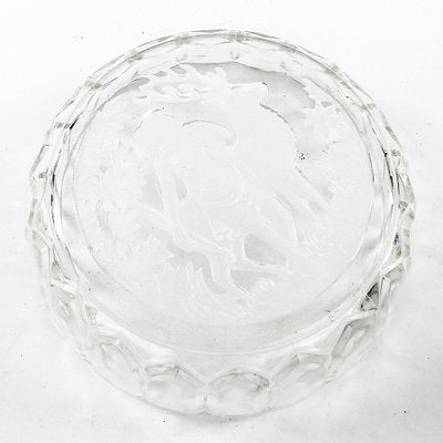 Art Nouveau Style Bowl from Ząbkowice Glassworks, 1970s-BKO-1824325