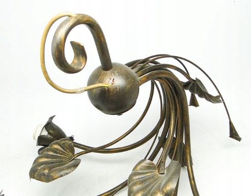 Art Nouveau Style Pendant Lamp, Poland, 1970s-BKO-1424844