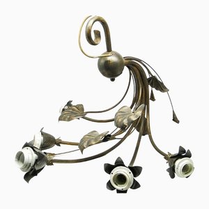 Art Nouveau Style Pendant Lamp, Poland, 1970s-BKO-1424844