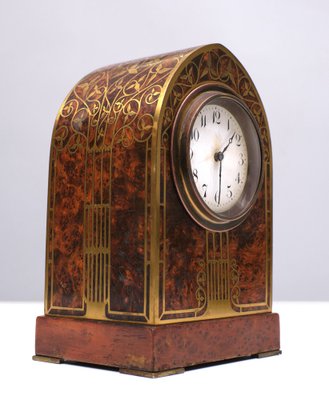 Art Nouveau Table Clock from Erhard & Sons, Austria, 1910s-GCG-1799130