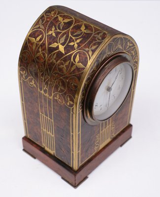 Art Nouveau Table Clock from Erhard & Sons, Austria, 1910s-GCG-1799130