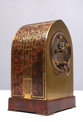 Art Nouveau Table Clock from Erhard & Sons, Austria, 1910s-GCG-1799130