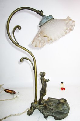 Art Nouveau Table Lamp, 1920s-ZVO-580921