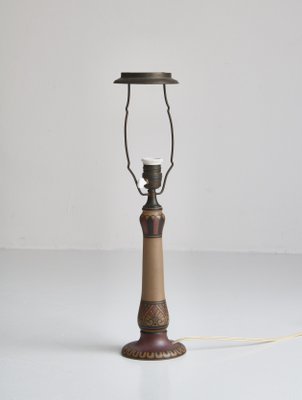 Art Nouveau Table Lamp by Hjort Bornholm, Denmark, 1930s-WRF-1283571