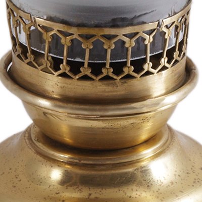 Art Nouveau Table Lamp in Gilded Brass, 1930-NJV-2040479