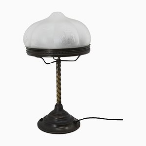 Art Nouveau Table Lamp with Floral Motive, 1920s-TZ-1764873