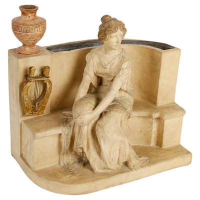 Art Nouveau Terracotta Planter, 1910s-WFS-1784771