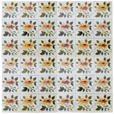 Art Nouveau Tile, 1930s-VDW-969325