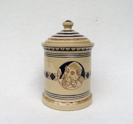 Art Nouveau Tobacco Pot from Dümler & Breiden, Germany, 1890s-EY-1427603