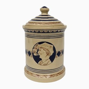 Art Nouveau Tobacco Pot from Dümler & Breiden, Germany, 1890s-EY-1427603