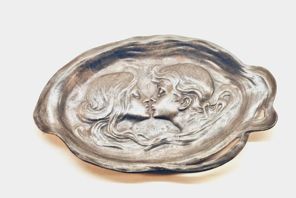 Art Nouveau Tray from Würtembergische Metallfabrik-HYQ-1226089