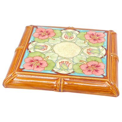 Art Nouveau Trivet in Ceramic by Hippolyte Boulanger, 1920-UR-1326505