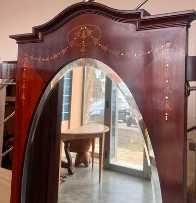 Art Nouveau Vanity Table with Folding Dresser Mirror, 1920-PSK-2032105