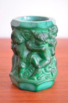 Art Nouveau Vase by Frantisek Pazourek for Carl Schlevogt, 1930s-OV-583775