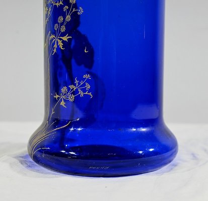 Art Nouveau Vase in Blue, 1890s-RVK-1793480