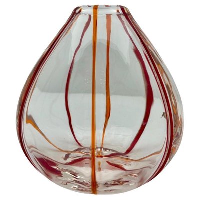 Art Nouveau Vase in Glass attributed to Pallme Konig & Hagel, Austria, 1930s-MJY-1791313