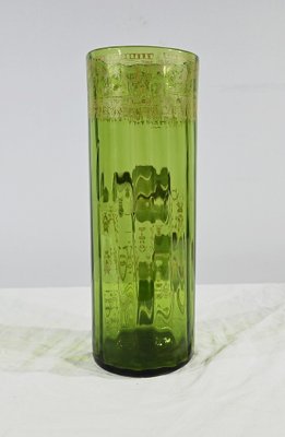 Art Nouveau Vase in Green, 1890s-RVK-1793497