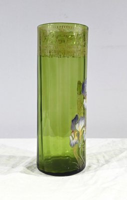 Art Nouveau Vase in Green, 1890s-RVK-1793497