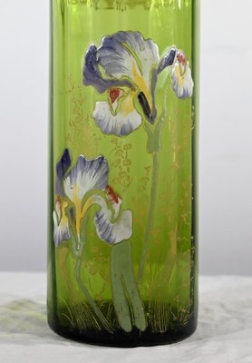 Art Nouveau Vase in Green, 1890s-RVK-1793497