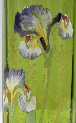 Art Nouveau Vase in Green, 1890s-RVK-1793497