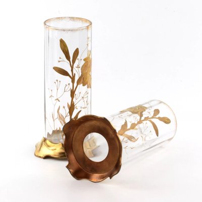 Art Nouveau Vases, Set of 2-WMV-1129685