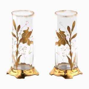 Art Nouveau Vases, Set of 2-WMV-1129685