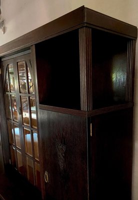 Art Nouveau Vienna Workshop Bookcase, 1905-MBH-1454349