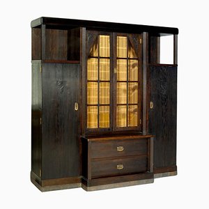 Art Nouveau Vienna Workshop Bookcase, 1905-MBH-1454349