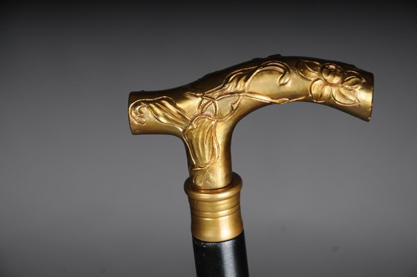 Art Nouveau Walking Stick in Bronze-FLW-1768173