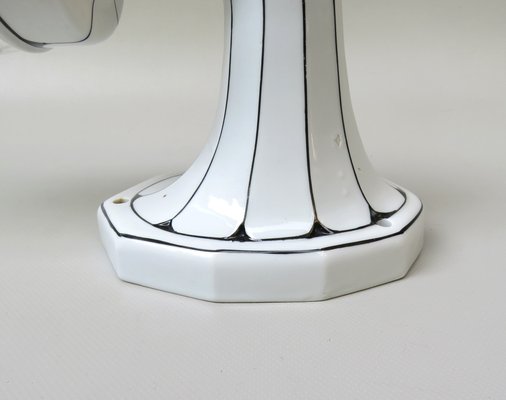 Art Nouveau Wall Lamp in Porcelain-EY-1342359