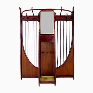 Art Nouveau Wall Mounted Coat Rack from Thonet, Vienna, 1900s-NYF-2024154