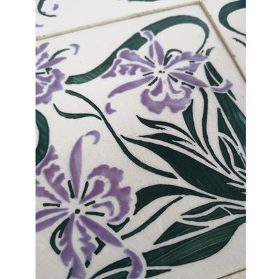 Art Nouveau Wall Tile from Cf Devres, France, 1920s-VDW-960223