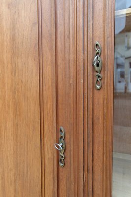 Art Nouveau Walnut Bookcase by Louis Majorelle, 1890s-XNH-1804453