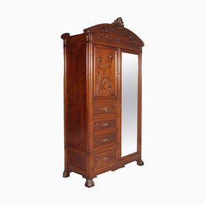 Art Nouveau Walnut Cabinet from Cadorin Venezia-NJV-576419