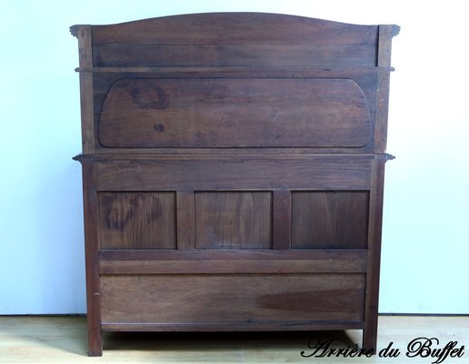 Art Nouveau Walnut Server, 1900-RVK-2024485