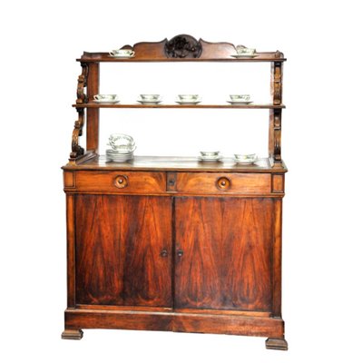 Art Nouveau Walnut Sideboard-YNQ-1078347