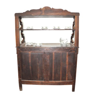 Art Nouveau Walnut Sideboard-YNQ-1078347