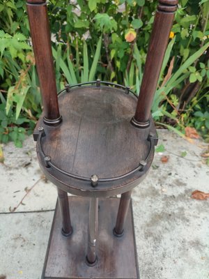 Art Nouveau Wooden Flower Stand or Table-CAQ-999104